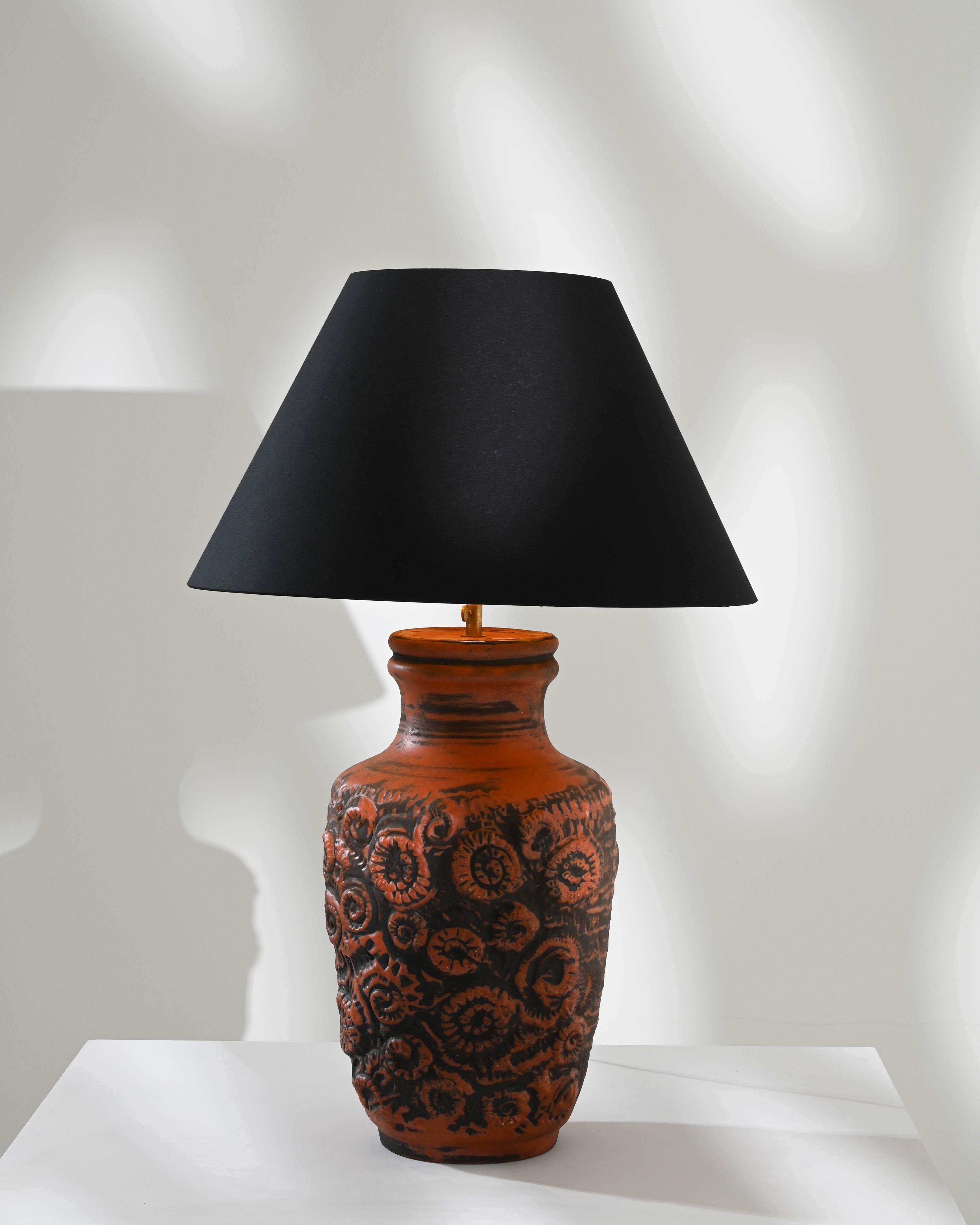 1960s German Ceramic Table Lamp For Sale 2