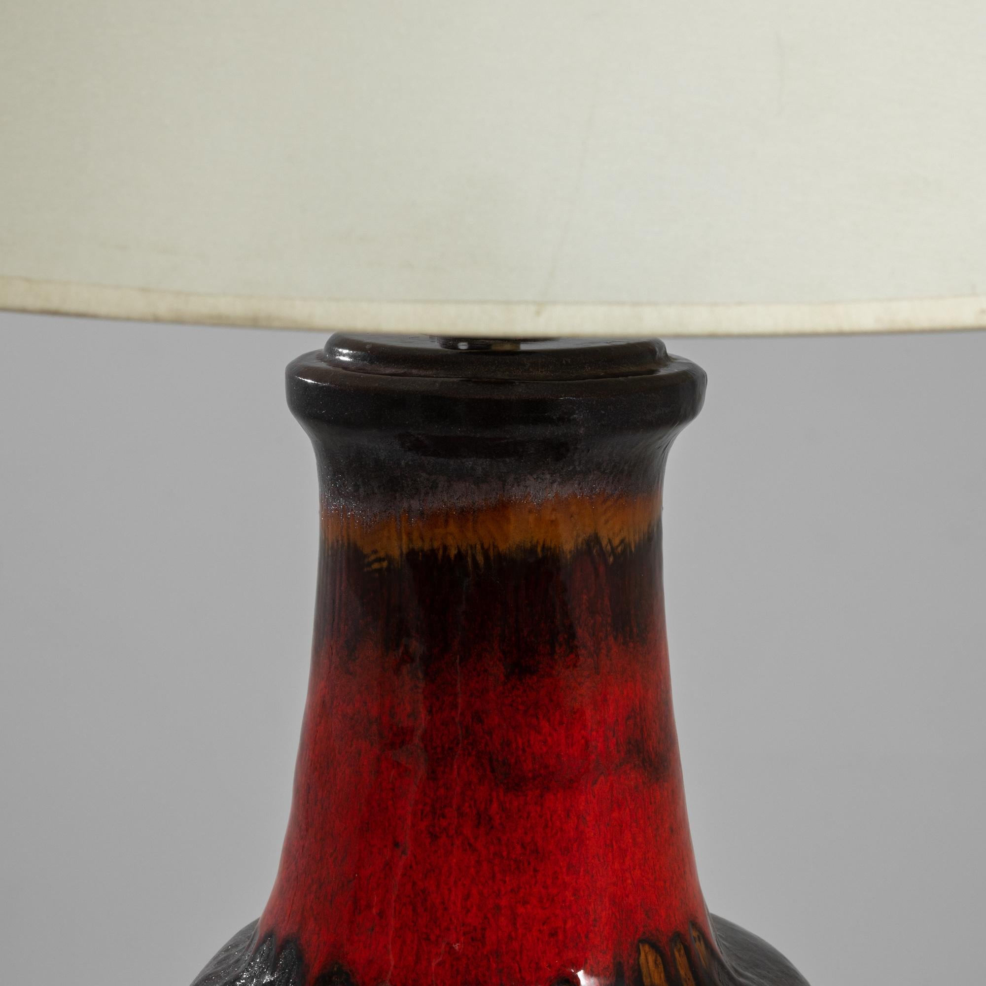 1960s German Ceramic Table Lamp 1