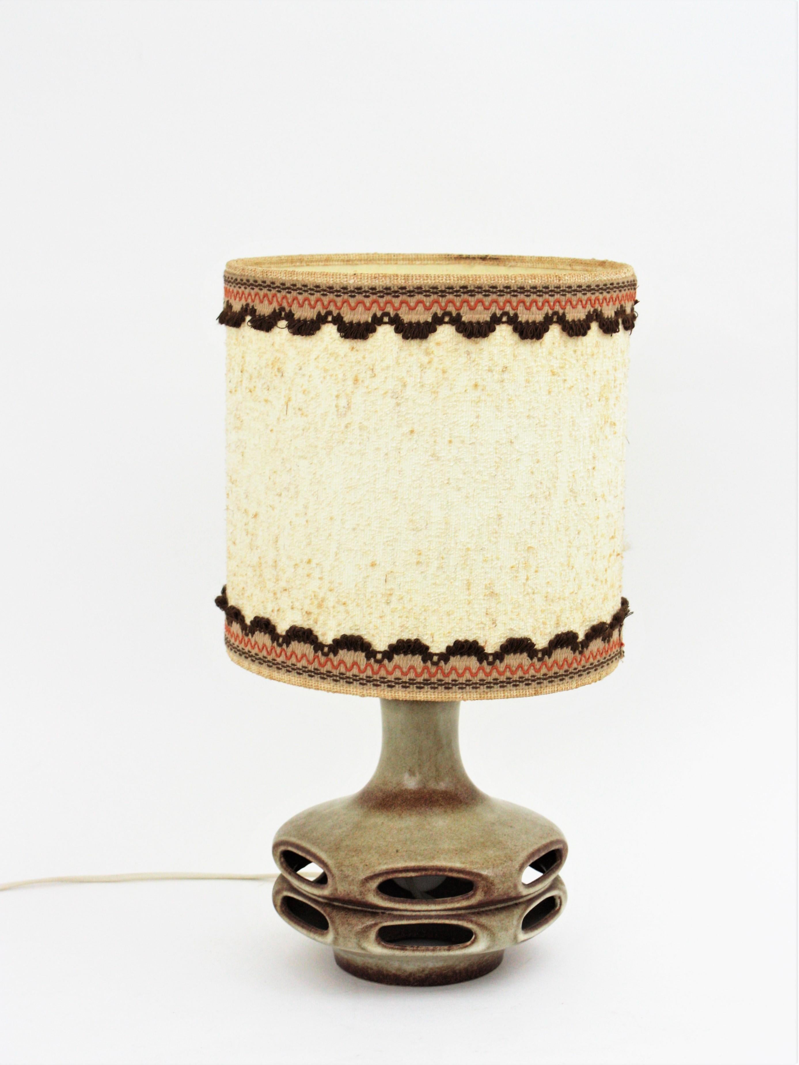 1960s German Ceramic Table Lamp 2