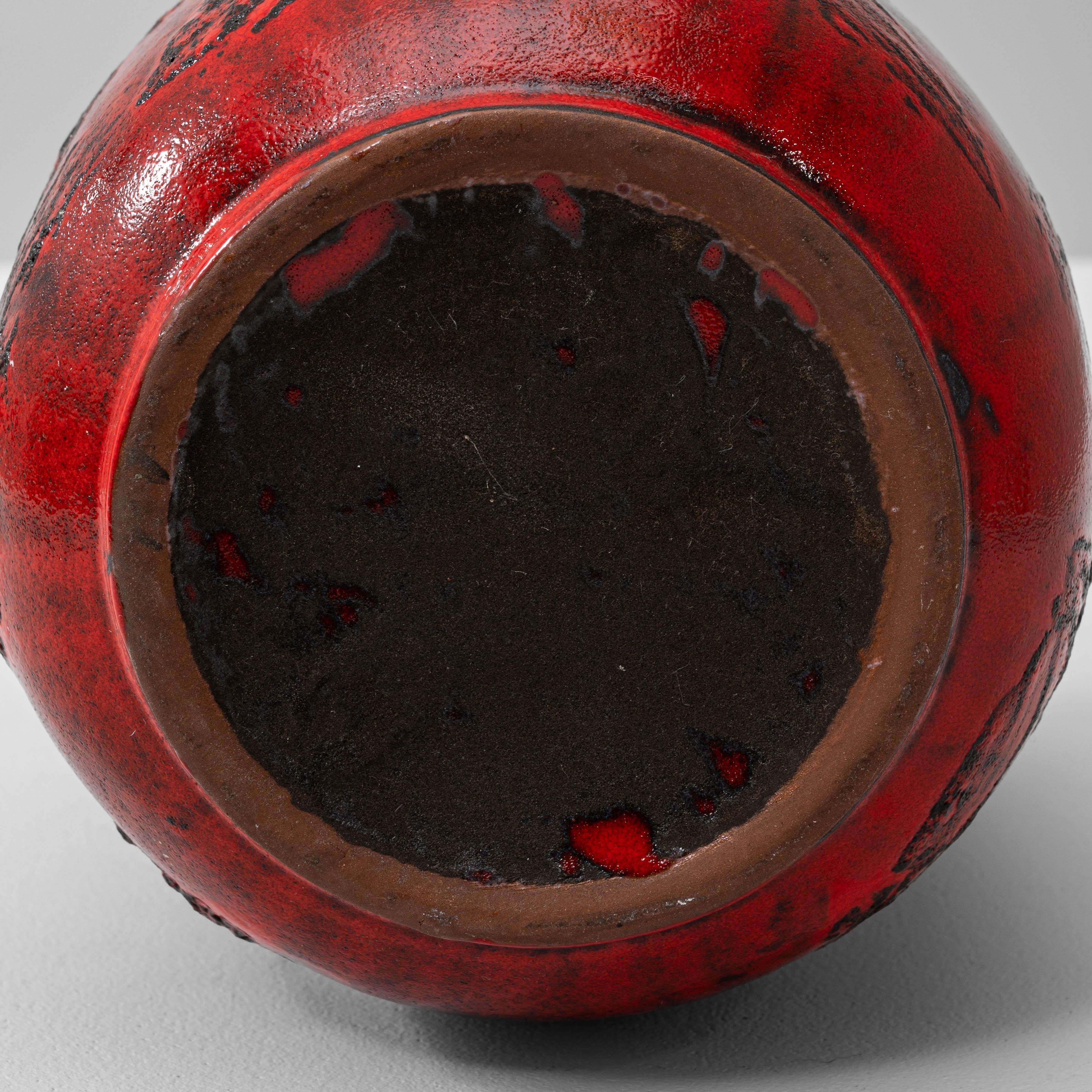 1960s German Ceramic Vase For Sale 6