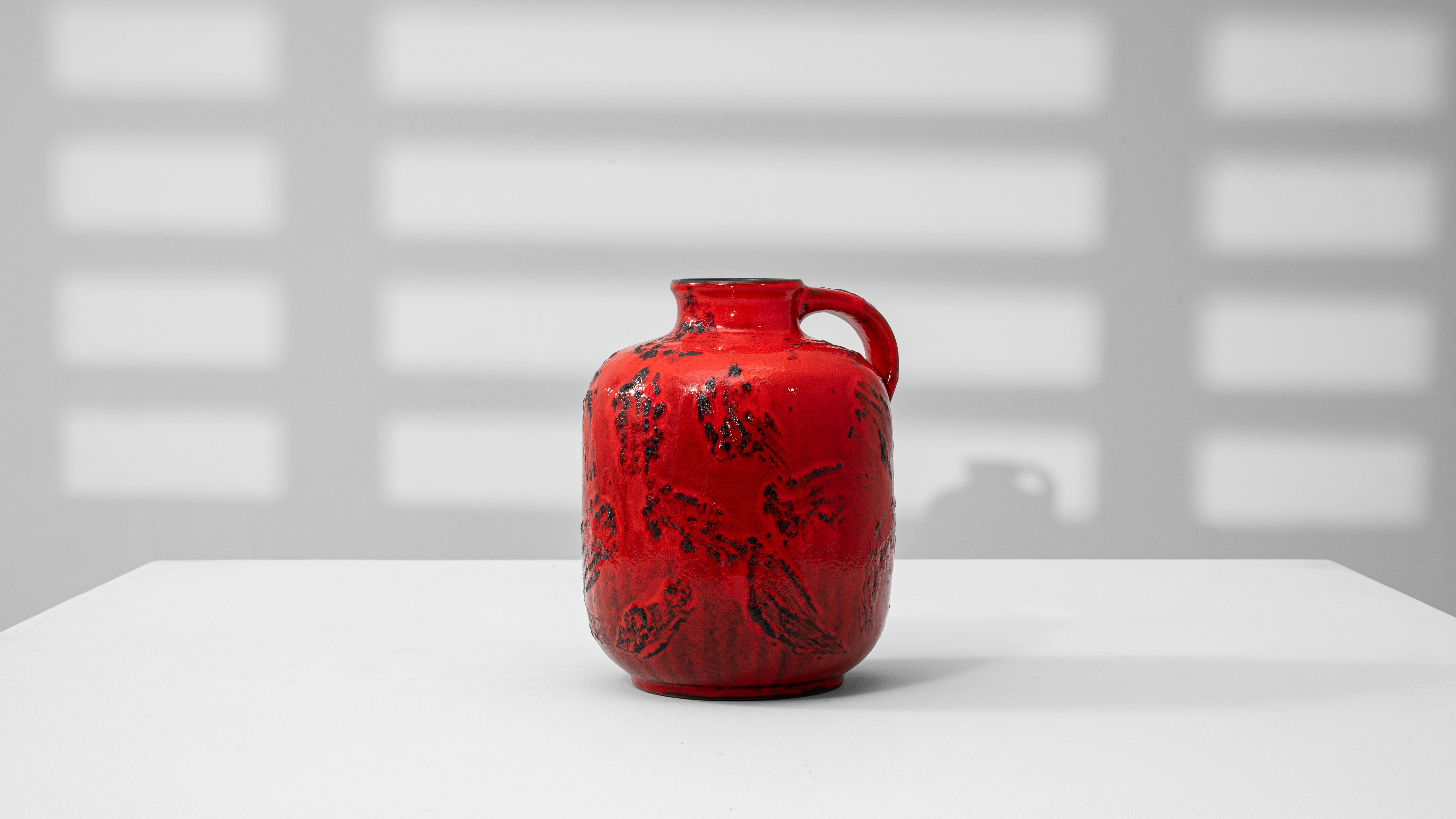 20th Century 1960s German Ceramic Vase For Sale