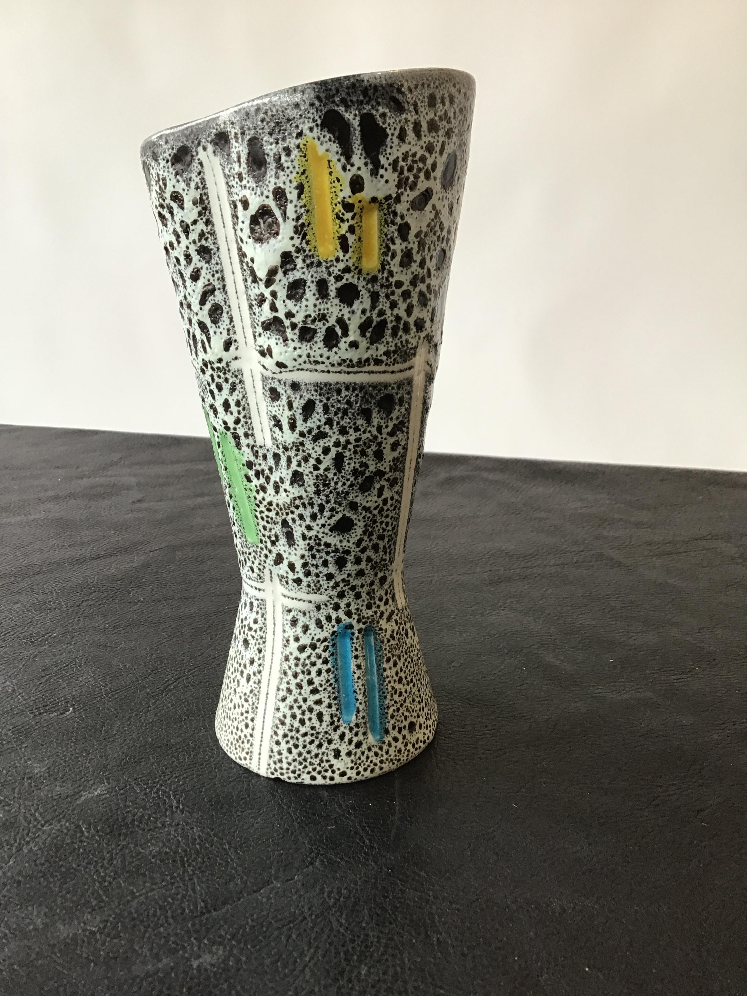 1960s German Ceramic Vase 1