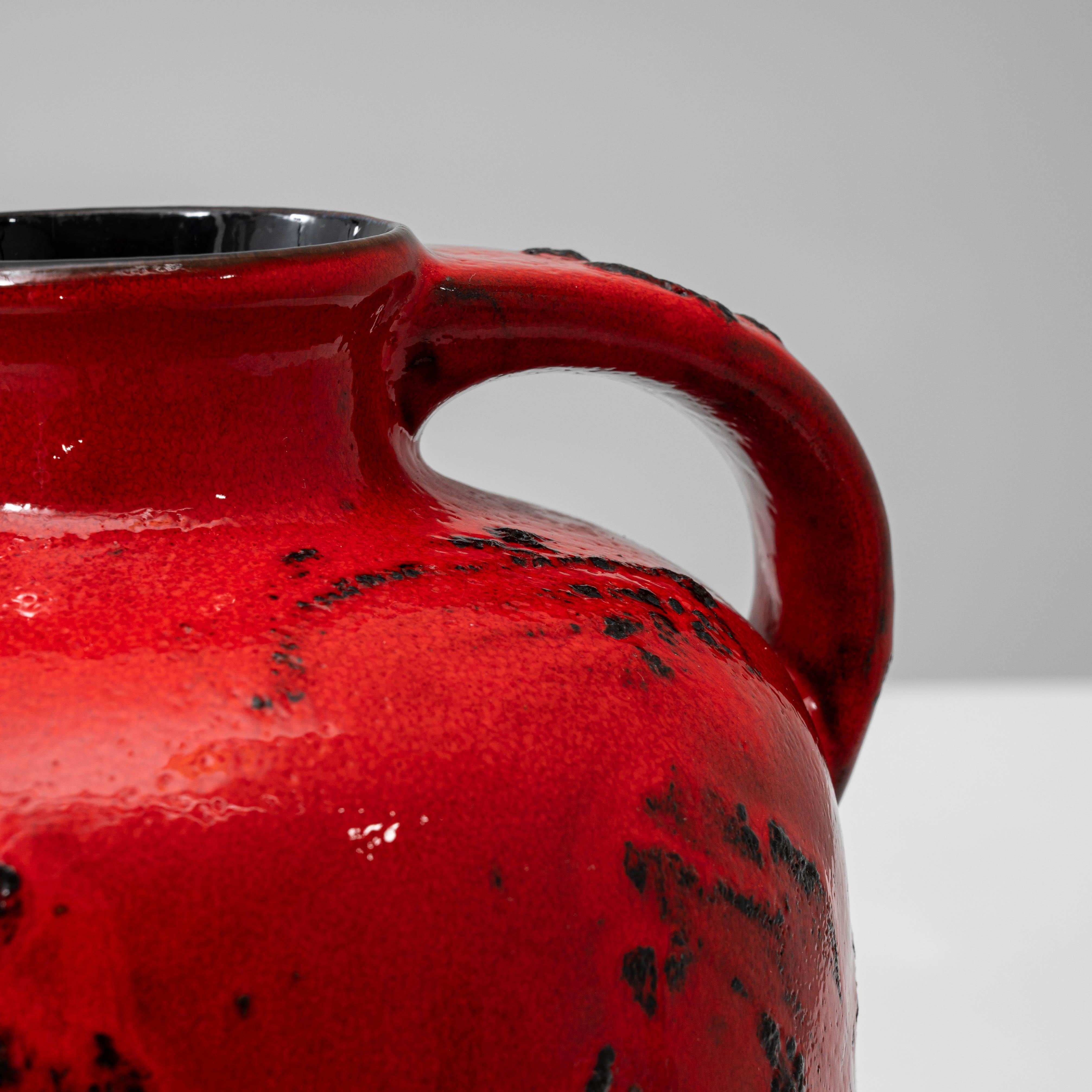 1960s German Ceramic Vase For Sale 1