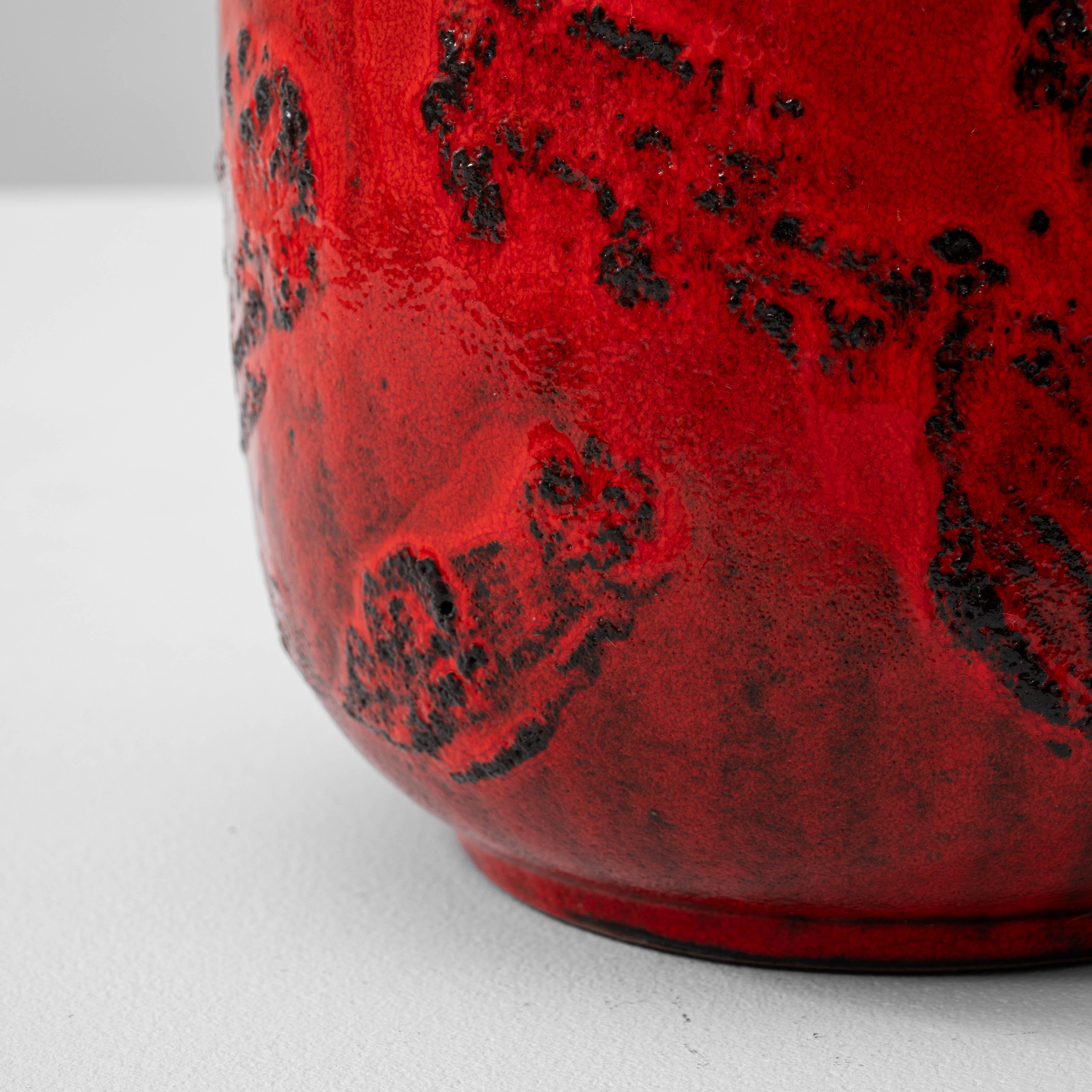 1960s German Ceramic Vase For Sale 2