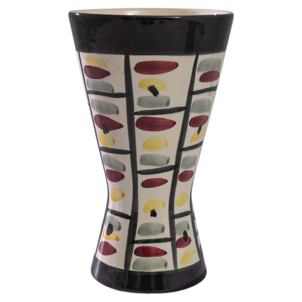 1960s German Ceramic Vase For Sale