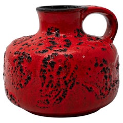 Vaso in ceramica tedesca del 1960