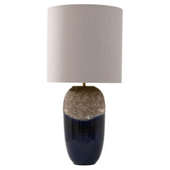 1960s German Ceramic Vase Table Lamp