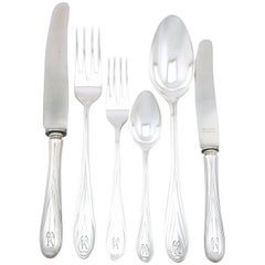 1960s German Silver Canteen of Cutlery for Six Persons