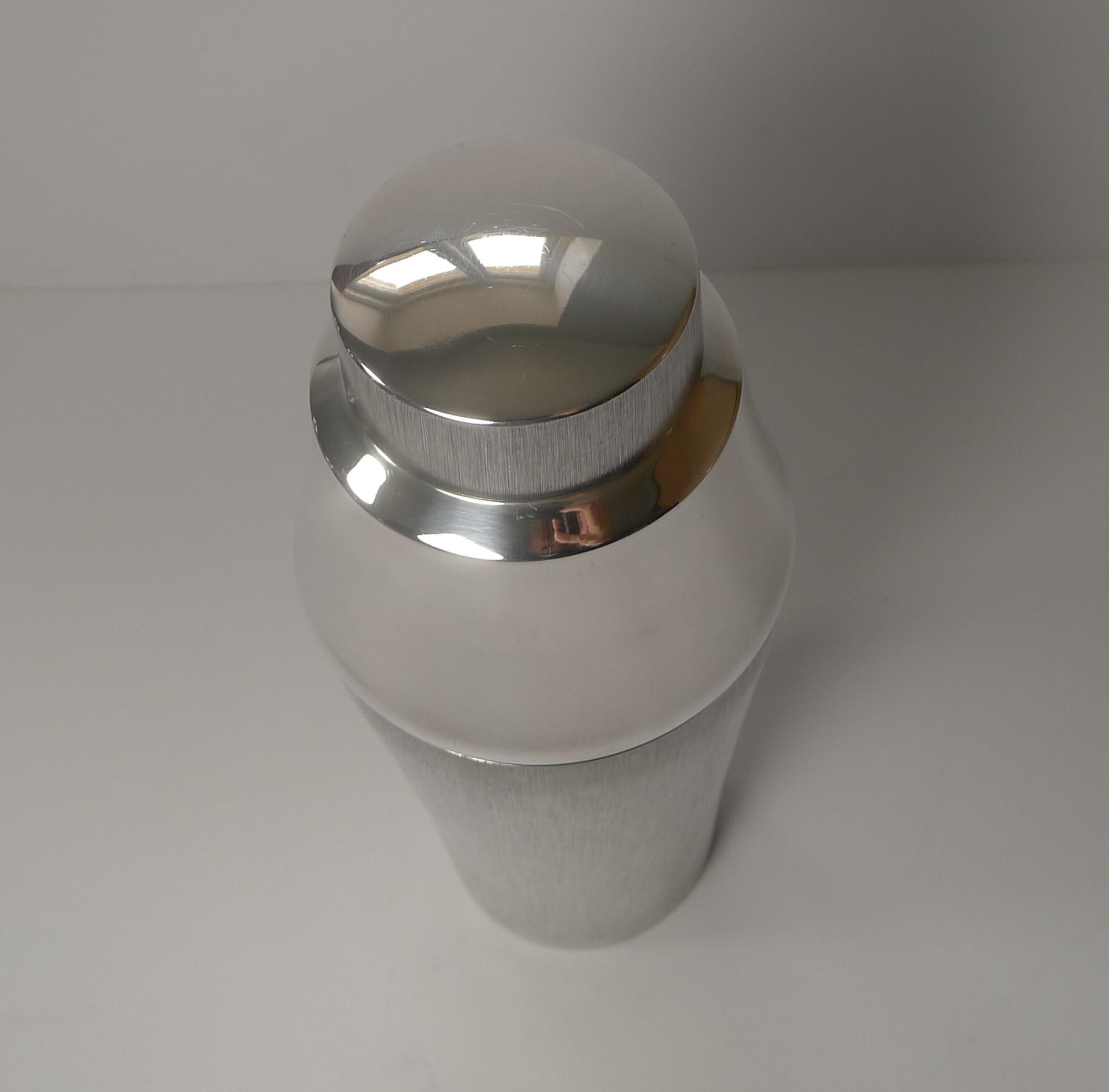 Coctelera alemana de 1960 bañada en plata de Lutz & Weiss en Bueno estado para la venta en Bath, GB