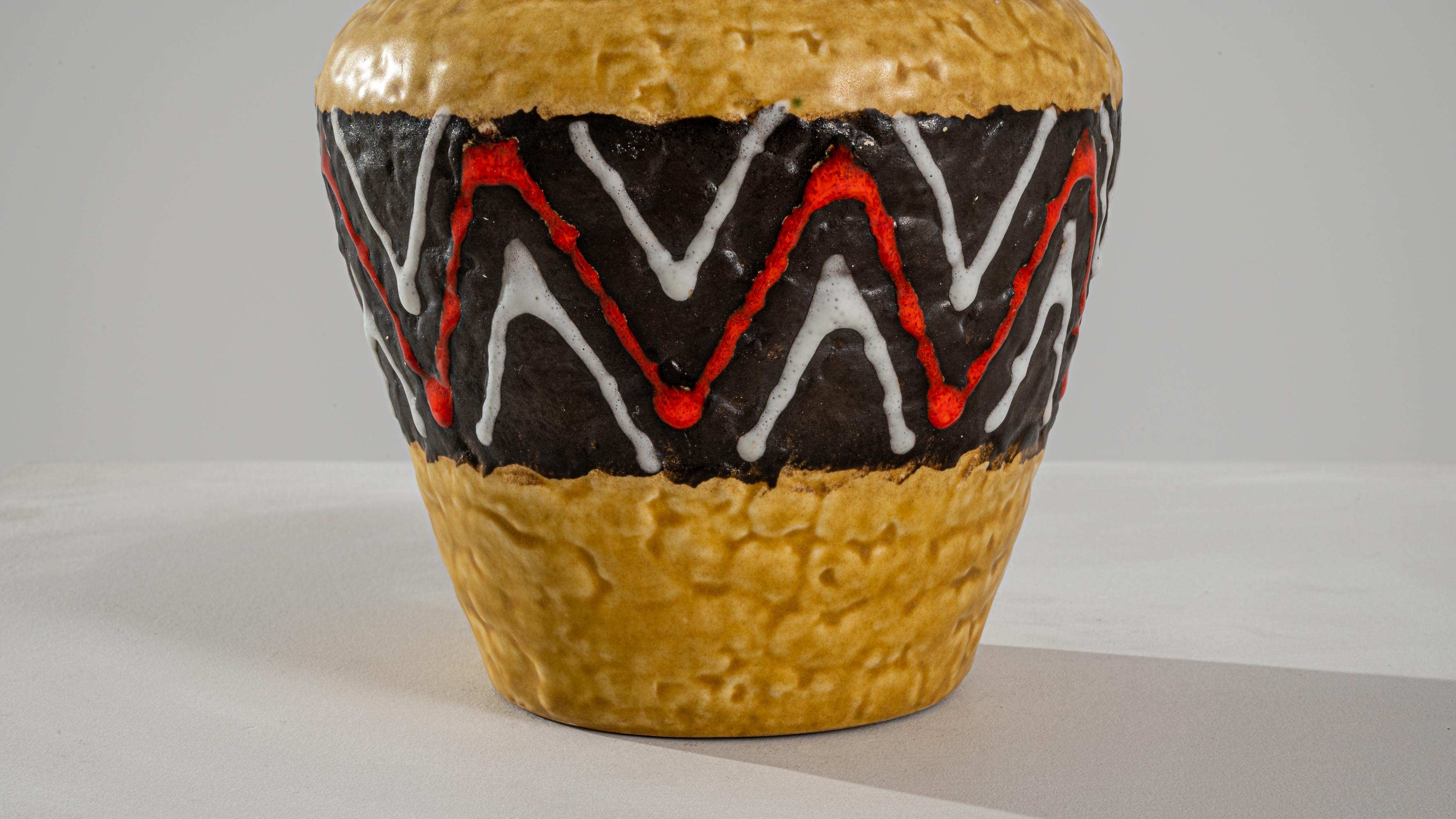 Vase allemand en céramique « W. Germany » des années 1960 en vente 8