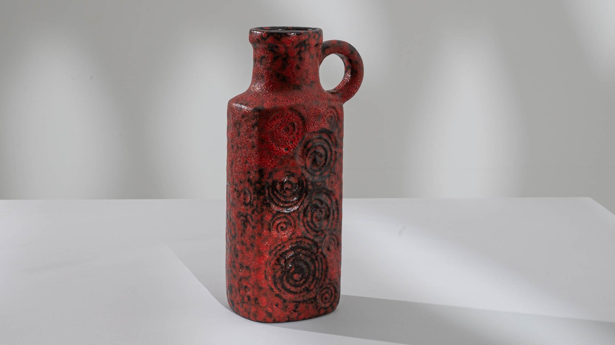 Céramique Vase allemand en céramique « W. Germany » des années 1960 en vente