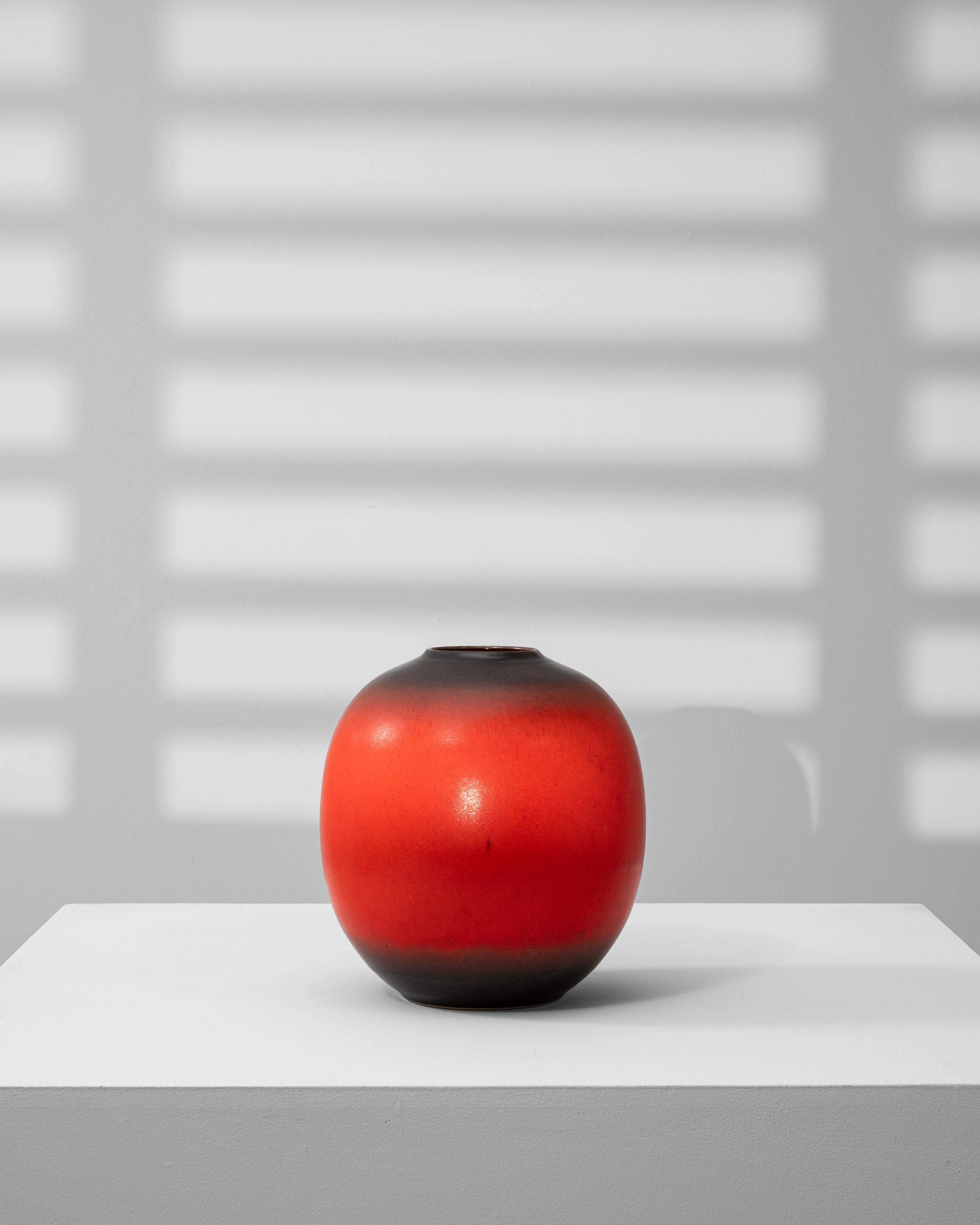 1960s German W. Germany Ceramic Vase For Sale 2