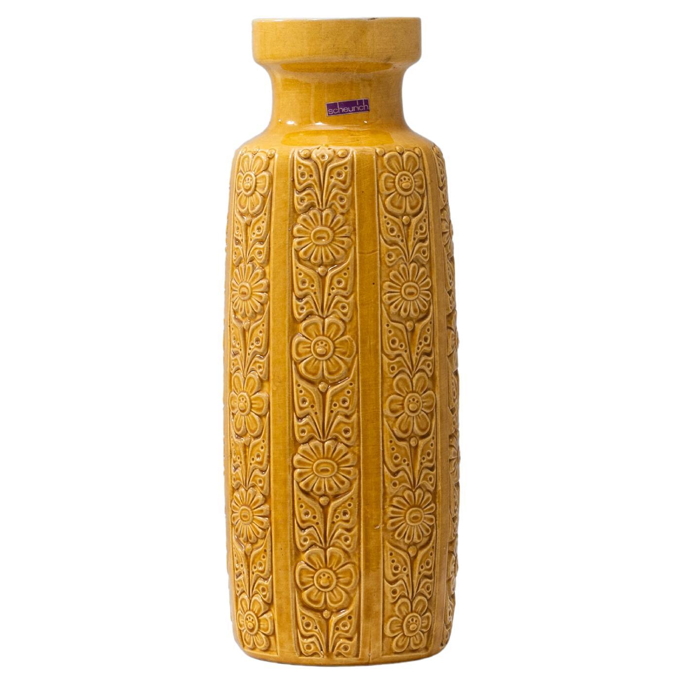 1960s German "W. Germany" Ceramic Vase in vendita