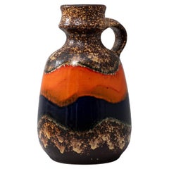 Vaso in ceramica tedesco "W. Germania" Vaso in ceramica