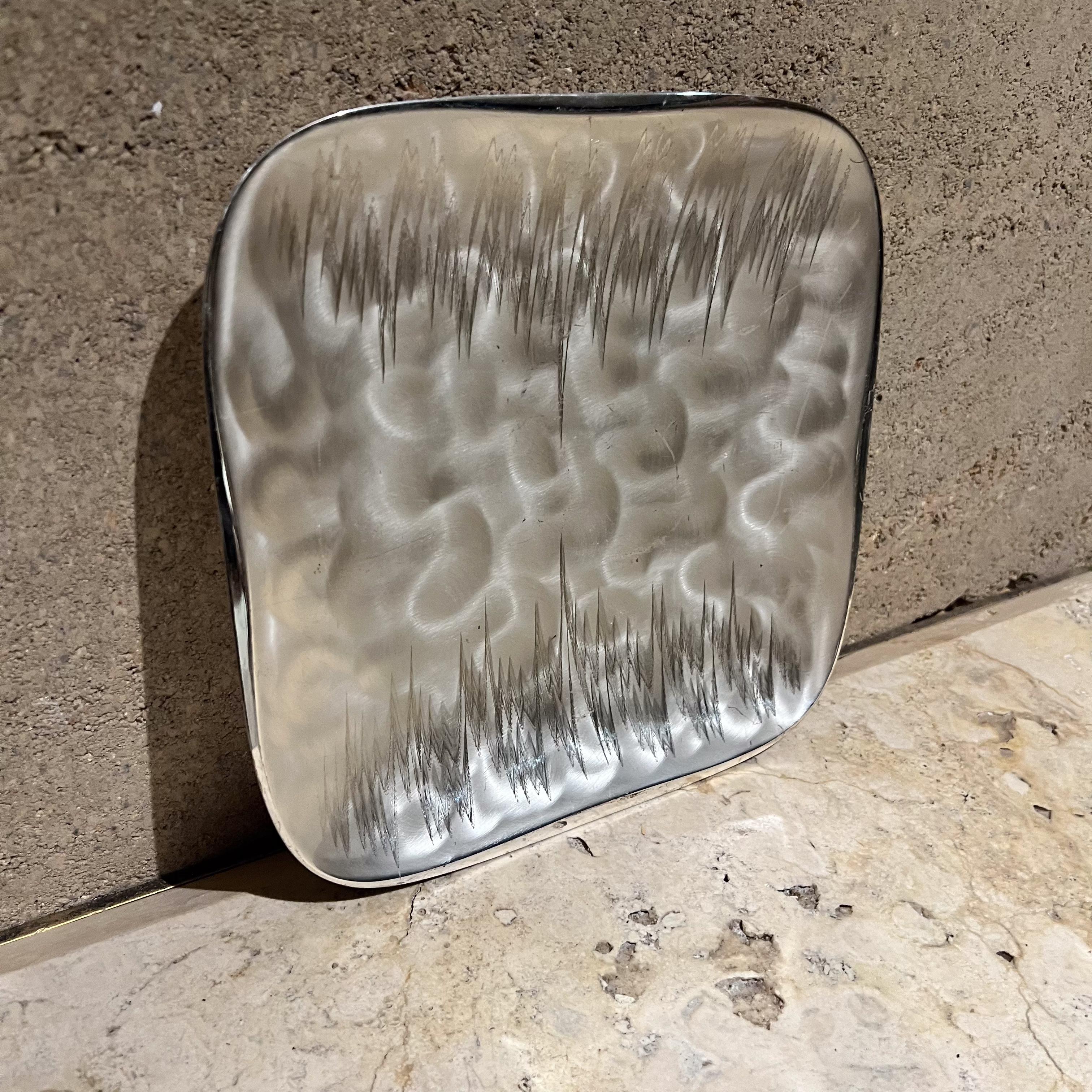 Mid-20th Century 1960s German WMF Ikora Modernist Silverplate Tray For Sale