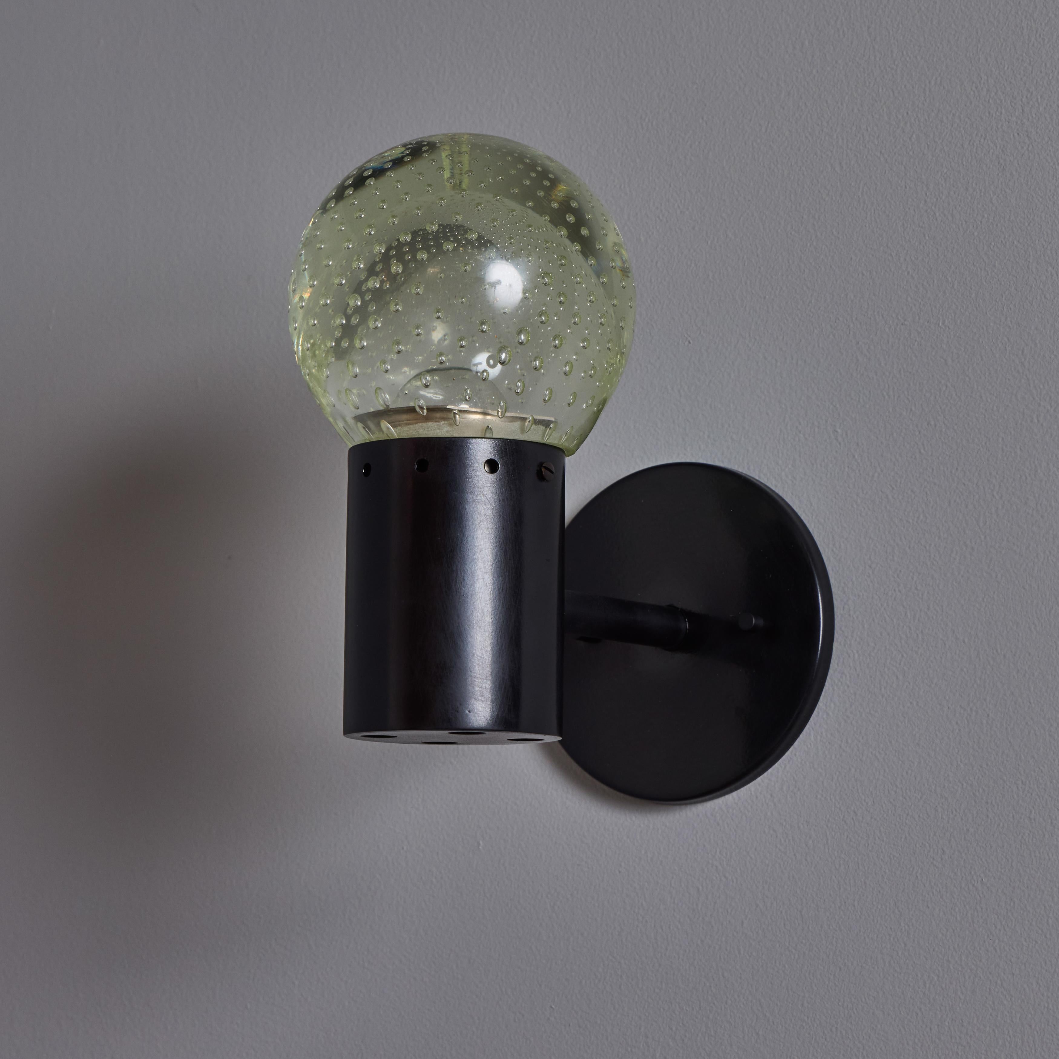 Lámpara de metal y cristal de Seguso Gino Sarfatti para Arteluce, años 60 en venta 9