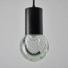 1960s Gino Sarfatti Seguso Bubble Glass Pendant for Arteluce