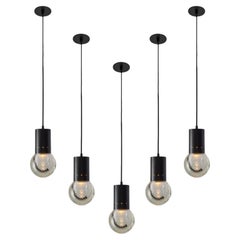 1960s Gino Sarfatti Seguso Bubble Glass Pendant for Arteluce