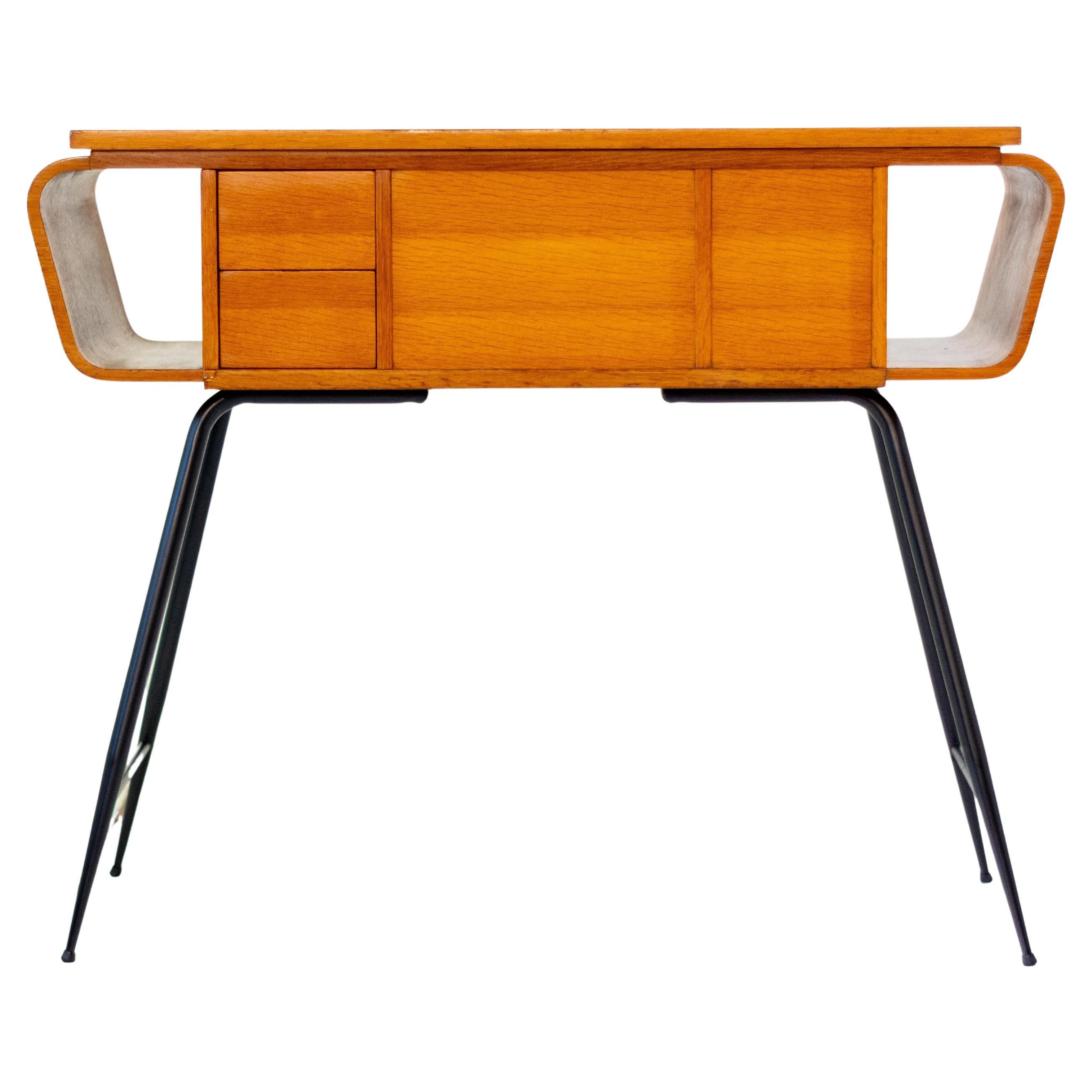 1960s Gio Ponti Singer Console Table For Sale