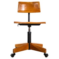 1960
s Giroflex Angular Simple Swivel Desk Chair