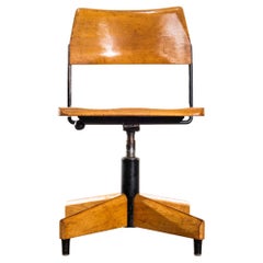 1960
s Giroflex Angular Swivel Desk Chair