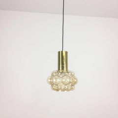 1960s Glass Bubble Hanging by Helena Tynell for Glashütte Limburg, Germany