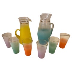 1960’s Glass Drink Set
