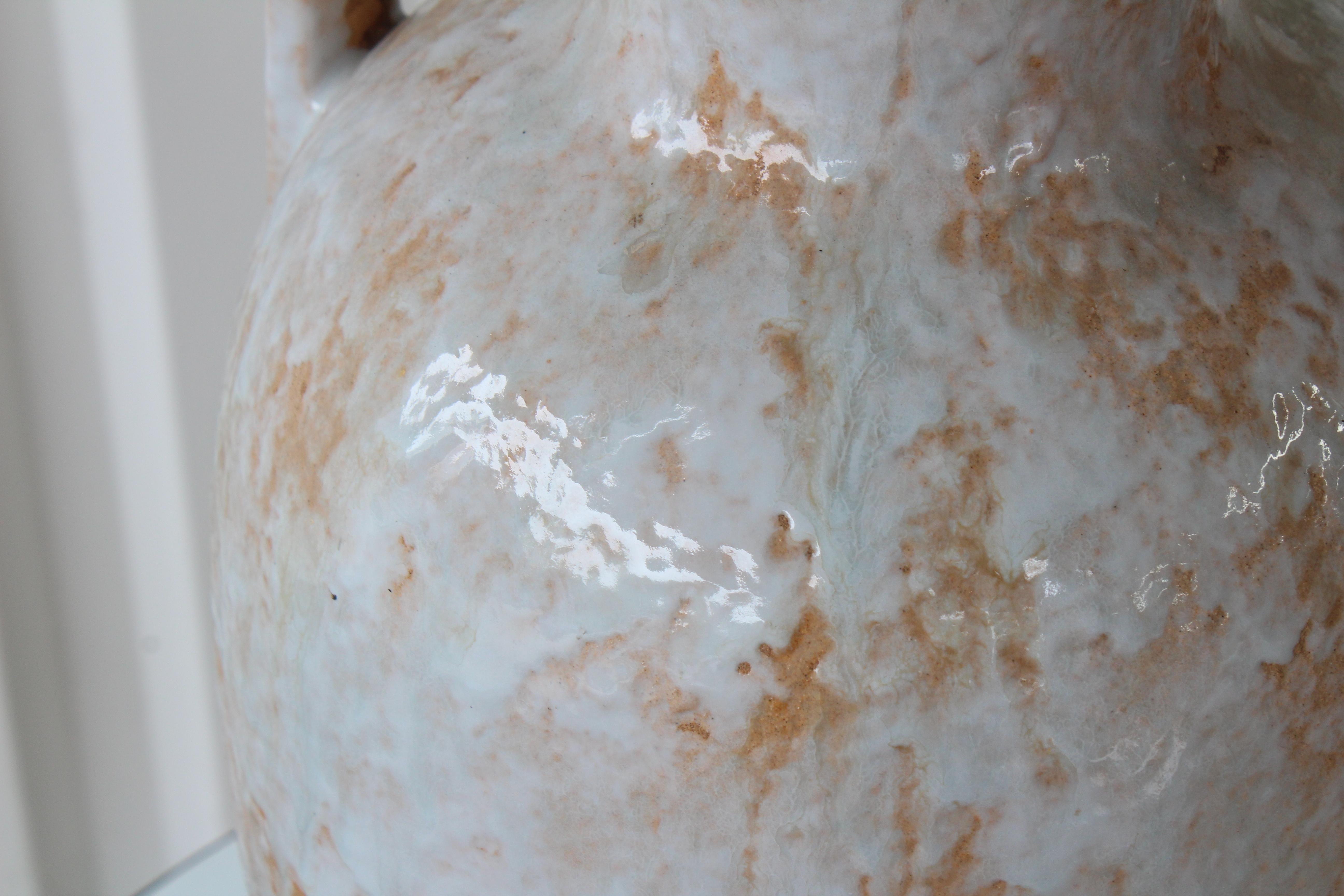 1960s Glazed Ceramic Lamp 3