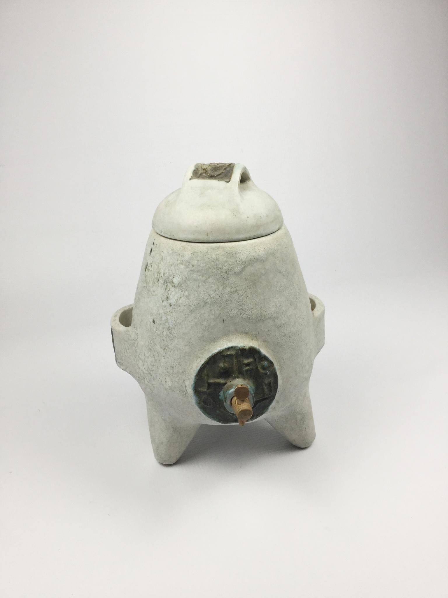 Acetiera in ceramica del 1960 attribuita a Les 2 Potiers in vendita 4