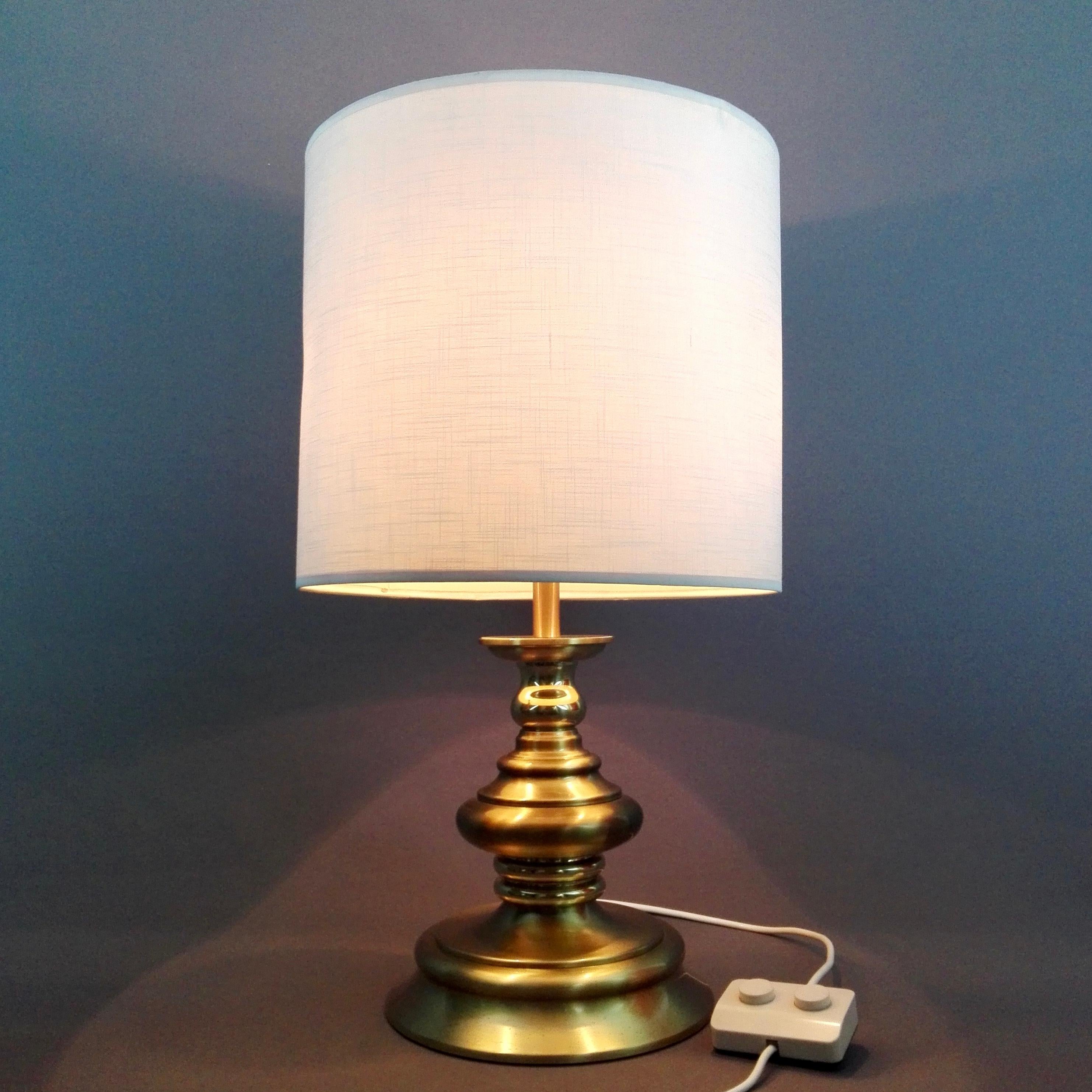 Mid-Century Modern  Goffredo Reggiani Marked 1960s Table/Floor Lamp in Solid Brass. For Sale