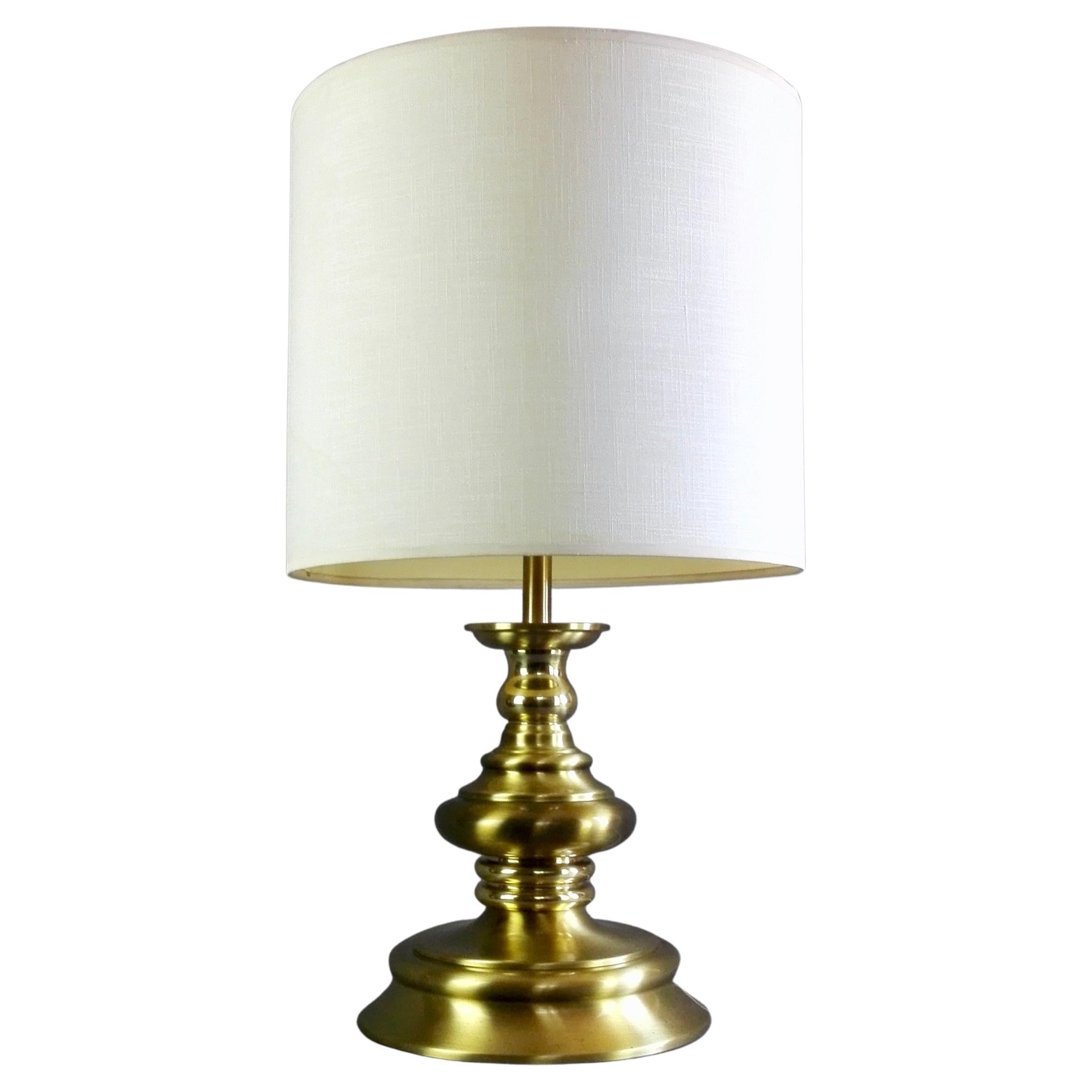 1960s Goffredo Reggiani Marked Solid Brass Table/Floor Lamp
