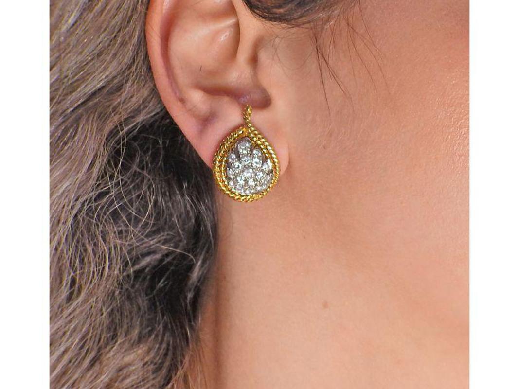 diamond earring indian design