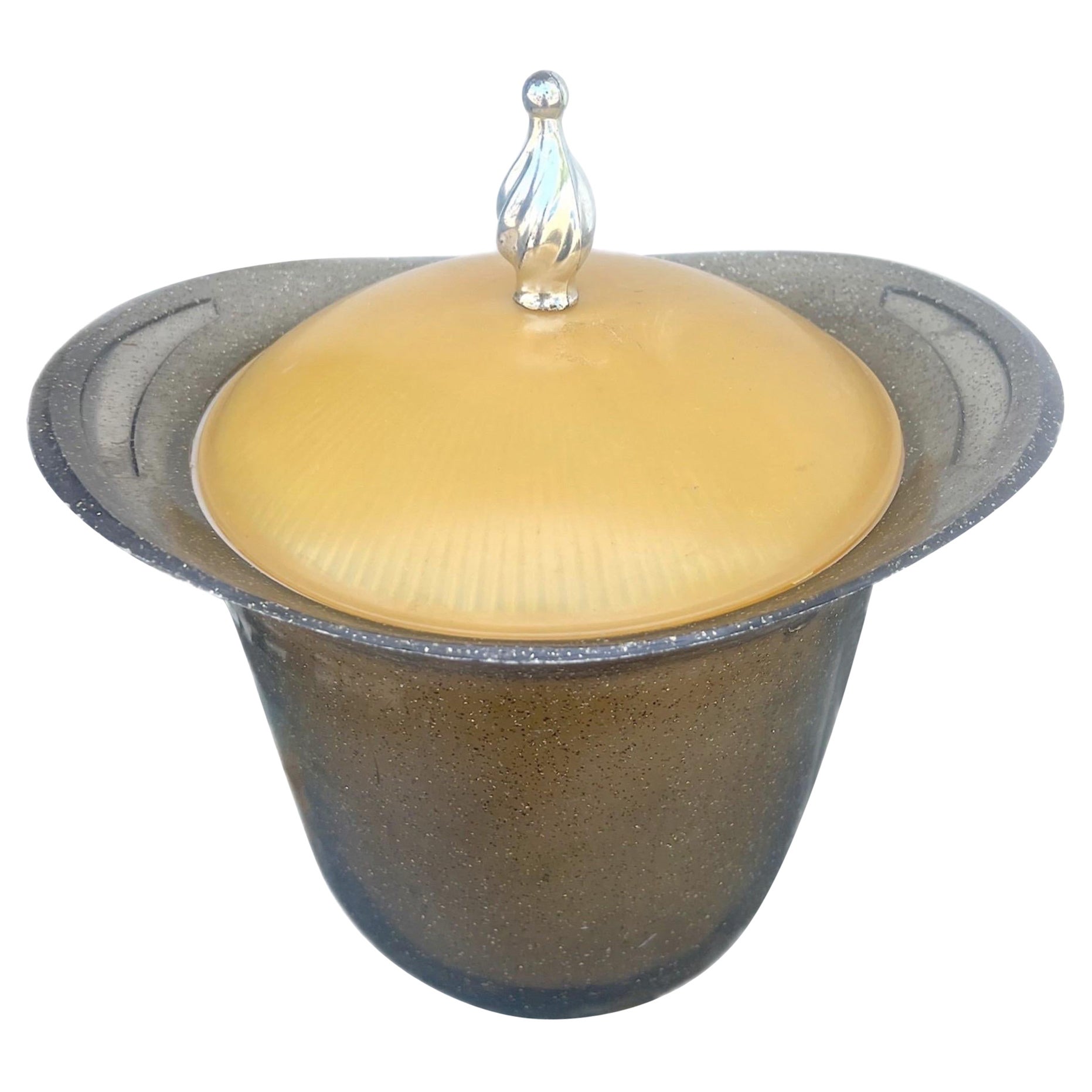 1960’s Gold Glitter Ice Bucket