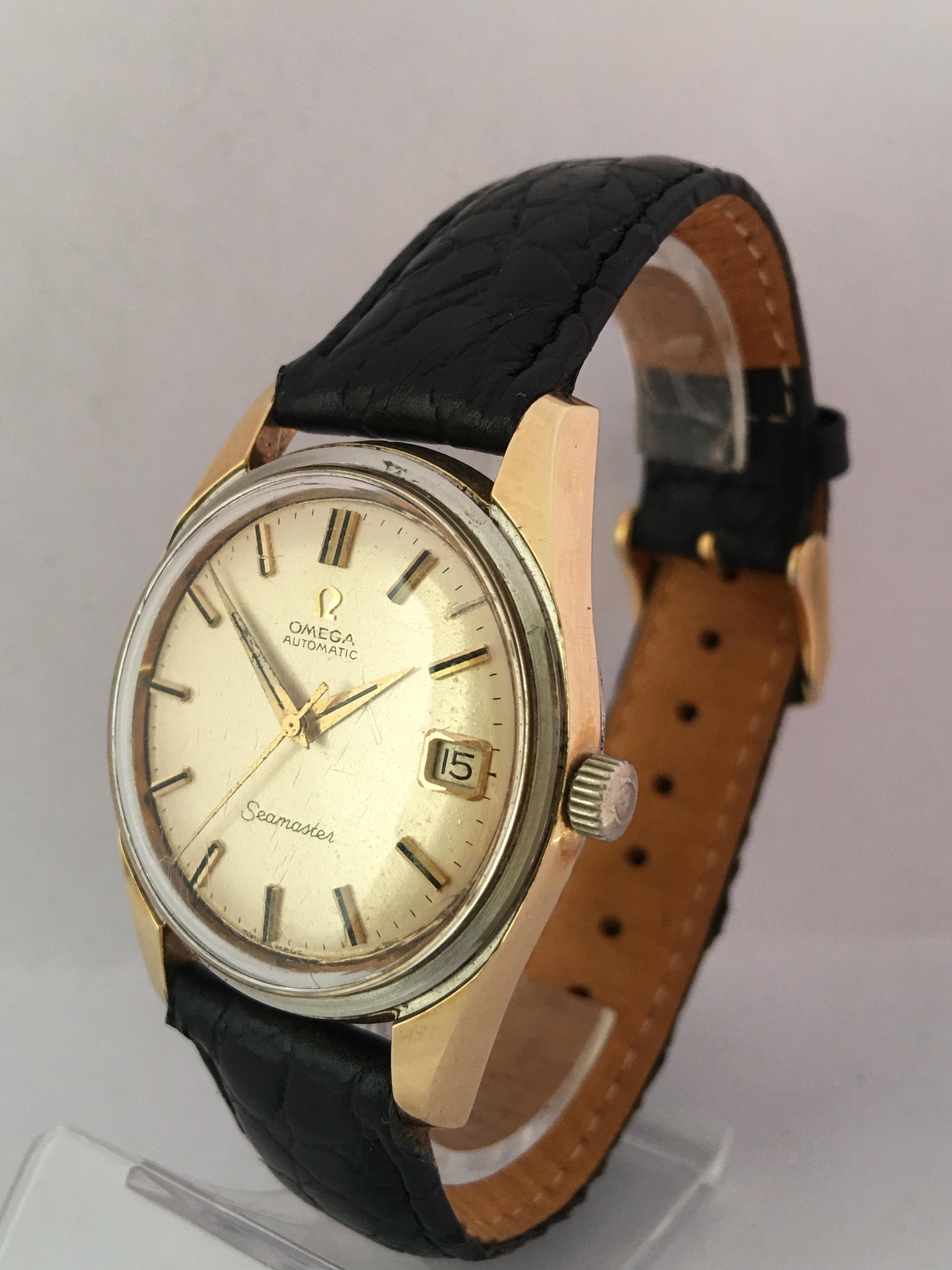 omega seamaster 1960 gold