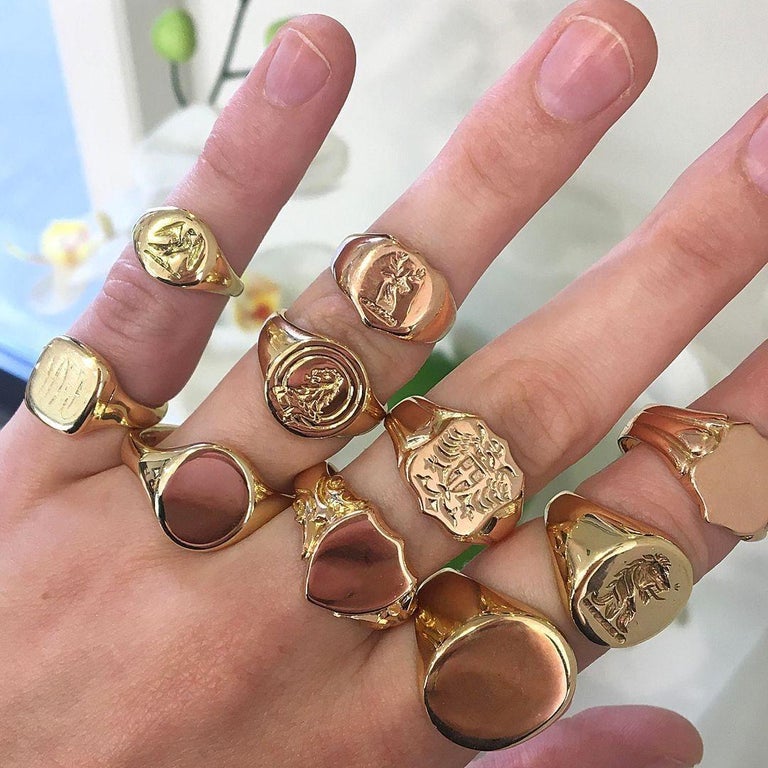 1960s Gold Ring For Sale at 1stdibs