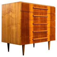 1960's Good Sized Mid Century Chest Of Drawers - Up Zavody