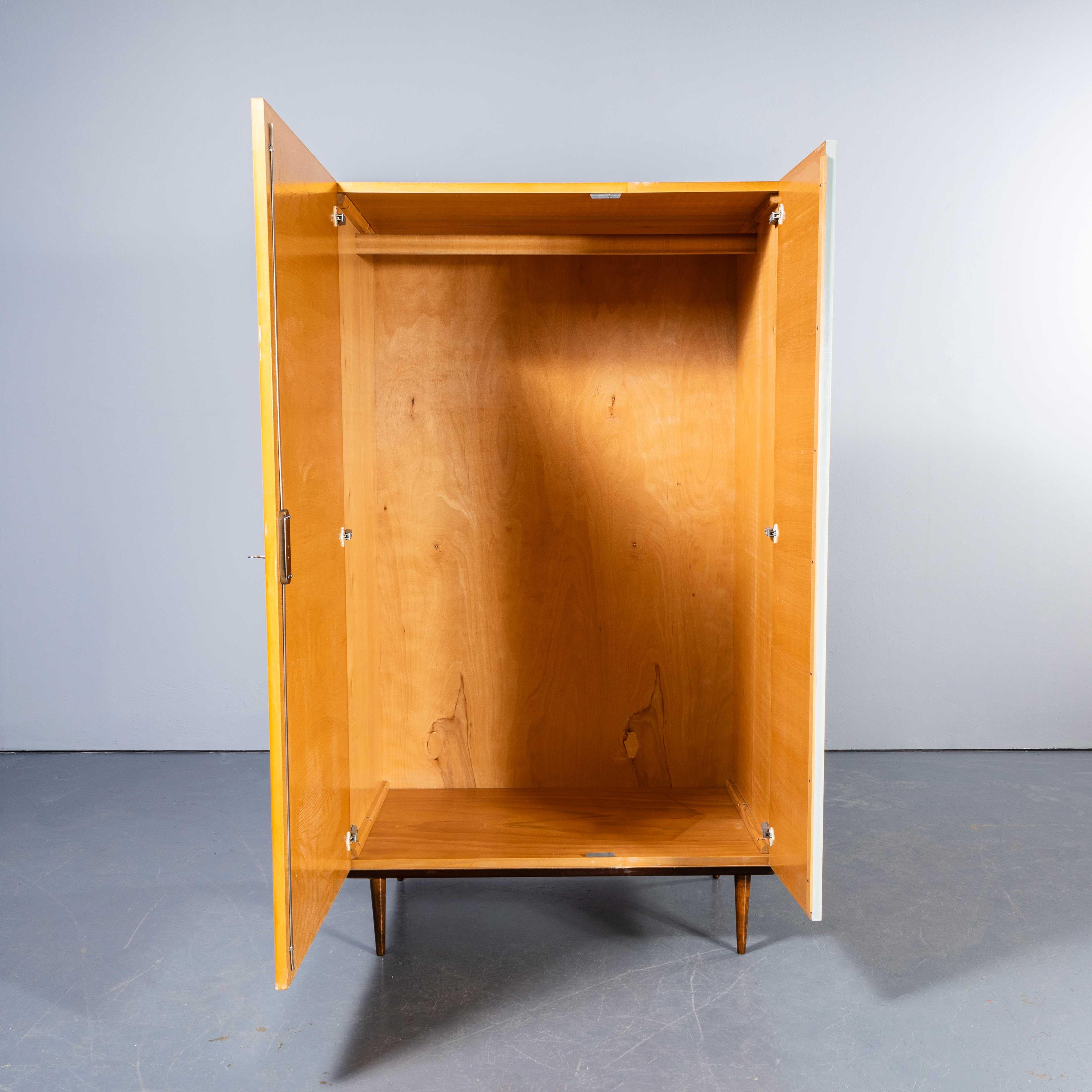 1960's Good Sized Mid Century Open Wardrobe - Up Zavody In Good Condition In Hook, Hampshire