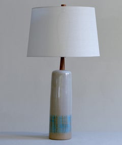 Gordon und Jane Martz, Tischlampe, 1960er Jahre  M41 für Marshall Studios Light Gray weiß