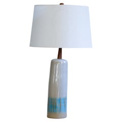 Used 1960s Gordon and Jane Martz Table lamp  M41 for Marshall Studios Light Gray whit