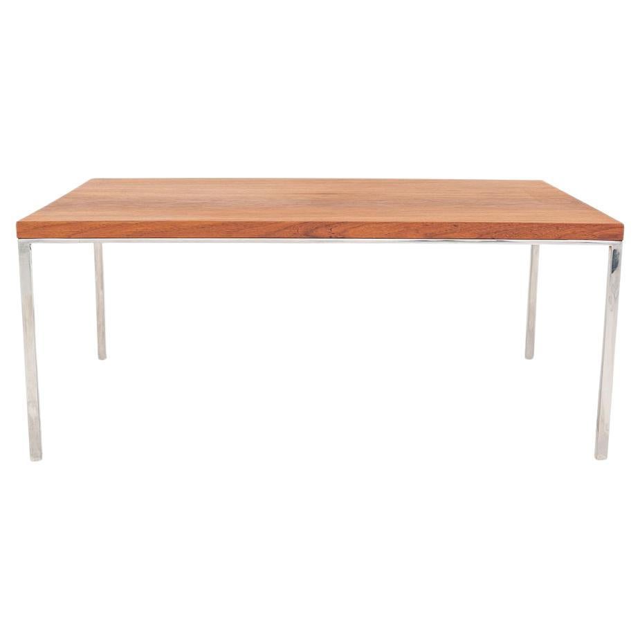 Tavolino in teak 32x44x18 di Gordon Bunshaft e Davis Allen per SOM del 1960 in vendita