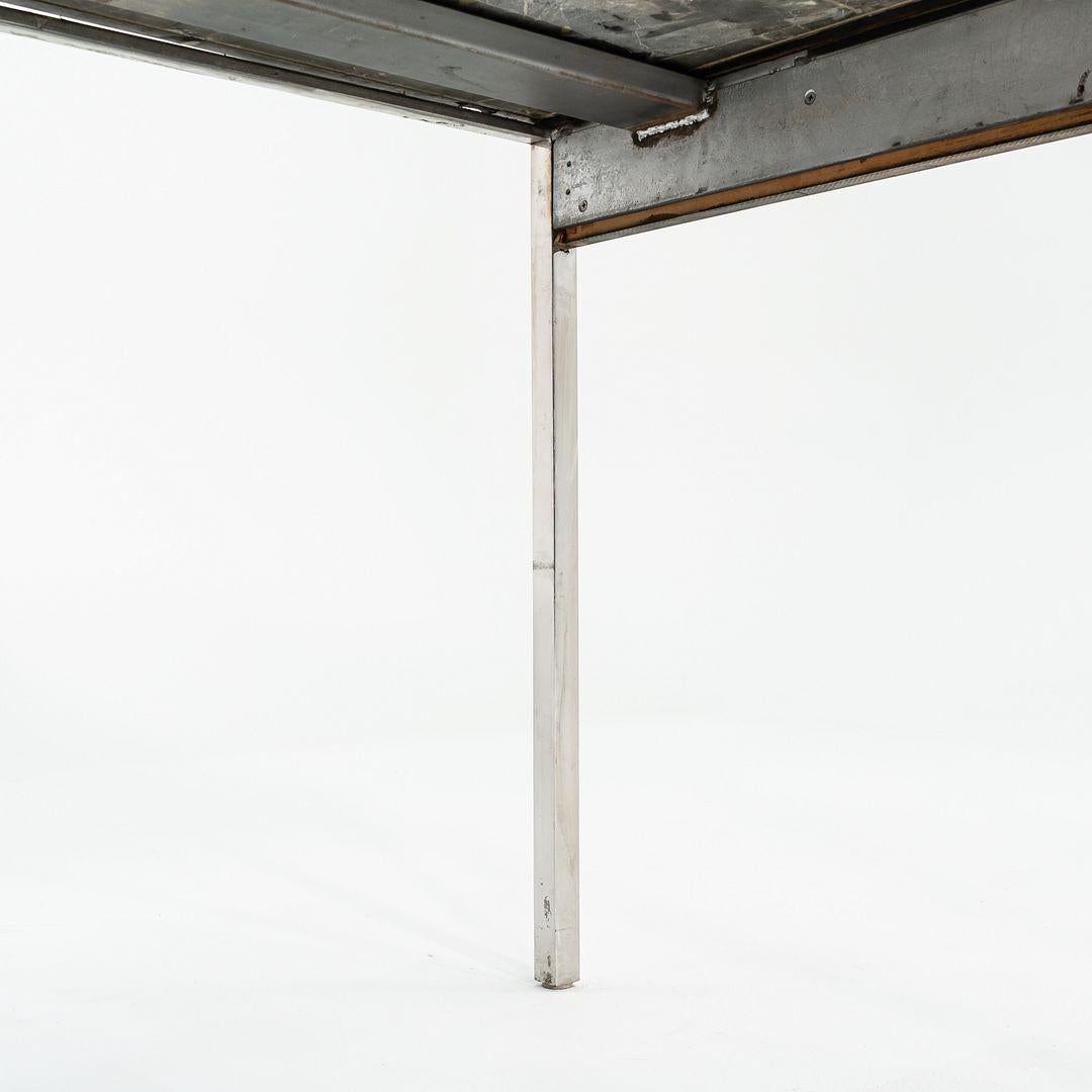 1960er Gordon Bunshaft und Davis Allen Marmor & Holz Tisch oder großen Schreibtisch 42x72