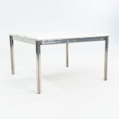 1960s Gordon Bunshaft & Davis Allen of SOM Stainless Steel Dining Table