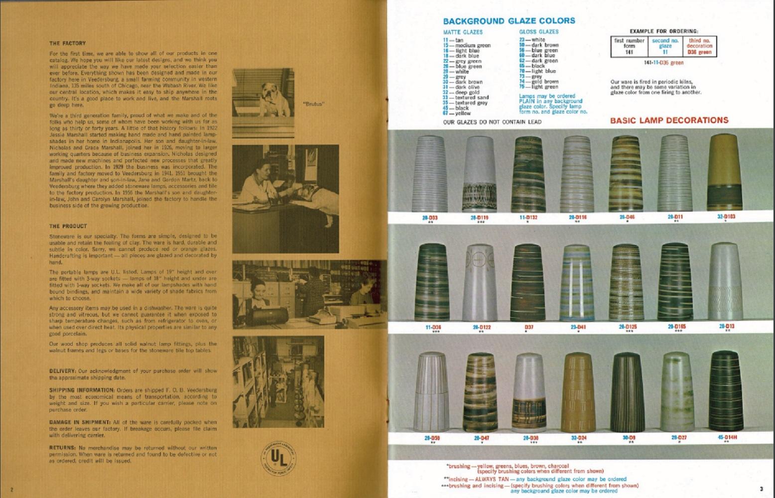 1960s Gordon Jane Martz Marshall Studios Incised Table Lamp For Sale 3