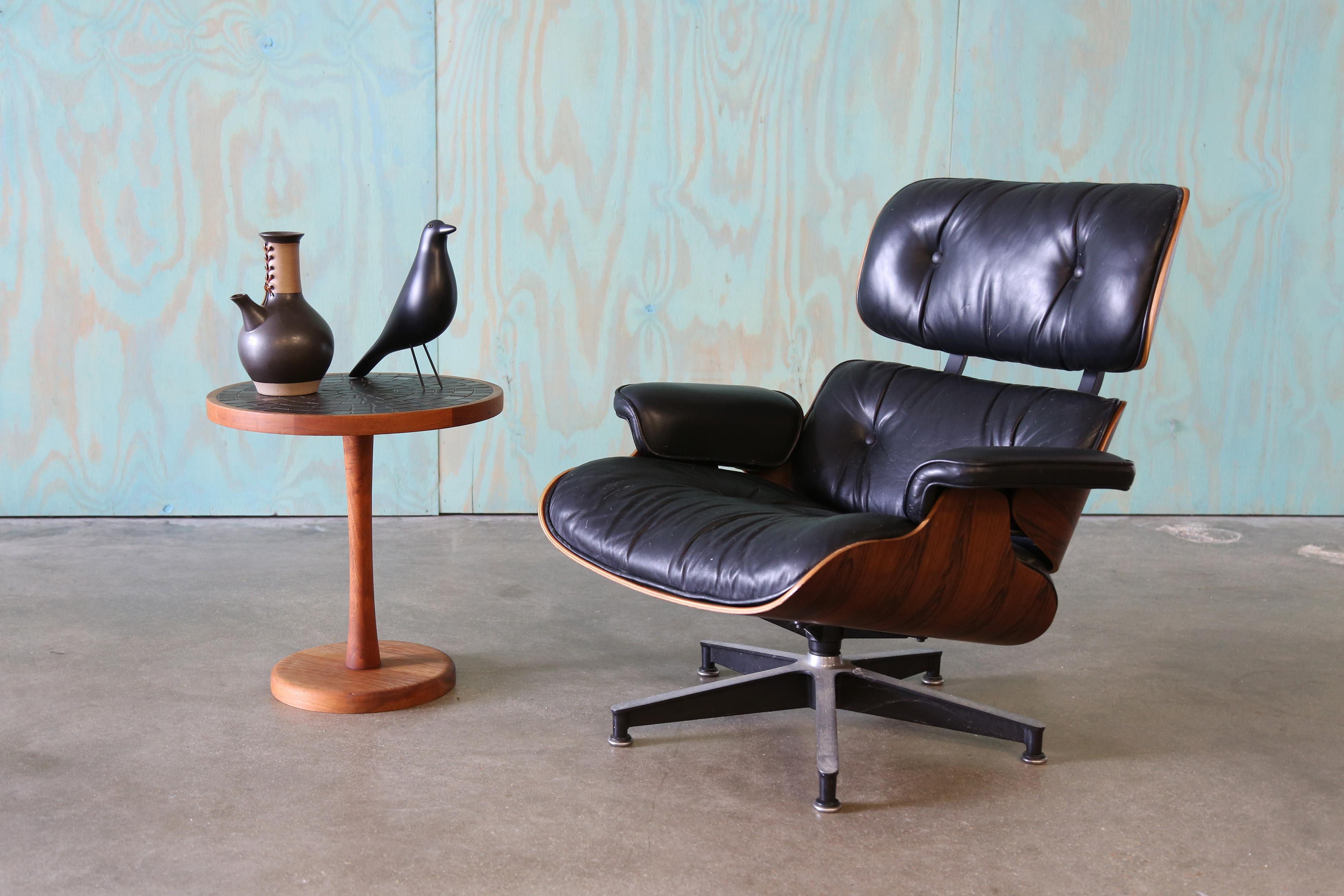 1960s Gordon & Jane Martz Tile and Walnut Side Table Mid Century Modern Eames For Sale 1