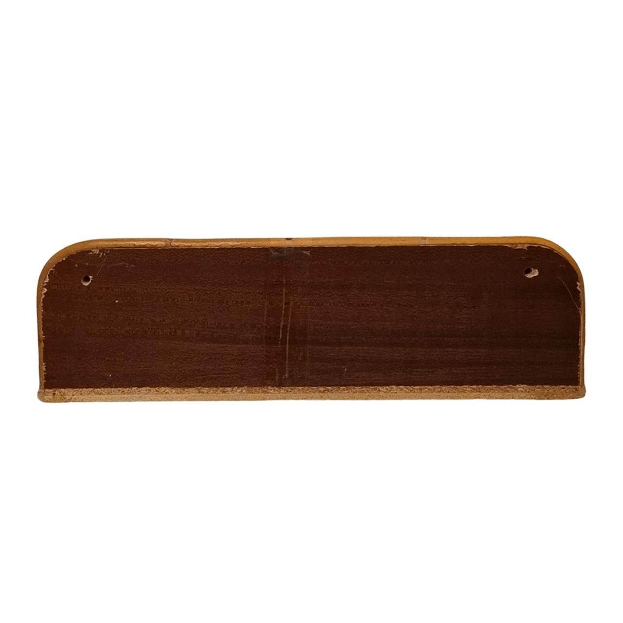 1960 Splendido specchio e console in bambù e rattan. Prodotto in Italia in vendita 2