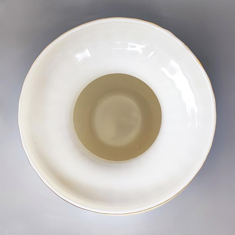 1960s Gorgeous Beige by Ca dei Vetrai Vase in Murano Glass, Made in Italy In Excellent Condition For Sale In Milano, IT