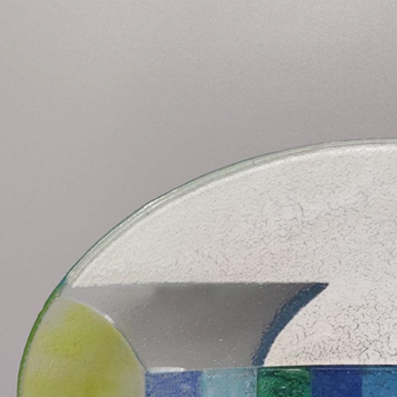 Metà XX secolo Centrotavola anni '60 in vetro di Murano di Dogi, Made in Italy in vendita