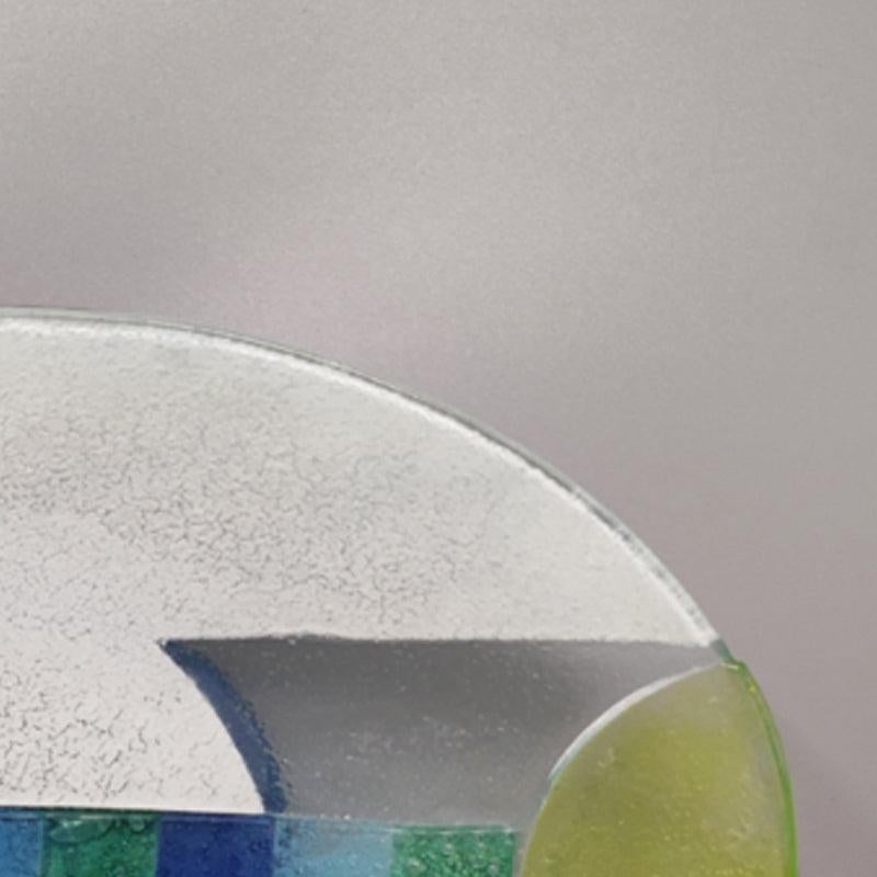 Wunderschöner Tafelaufsatz aus Muranoglas von Dogi aus den 1960er Jahren, hergestellt in Italien im Angebot 1