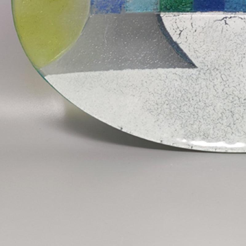 Centrotavola anni '60 in vetro di Murano di Dogi, Made in Italy in vendita 1