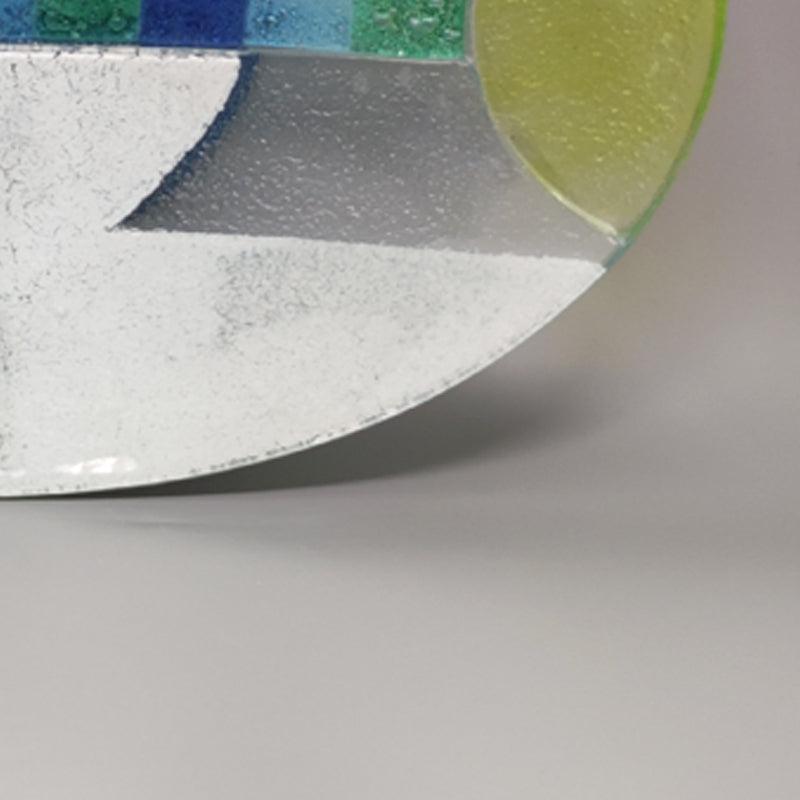 Centrotavola anni '60 in vetro di Murano di Dogi, Made in Italy in vendita 2